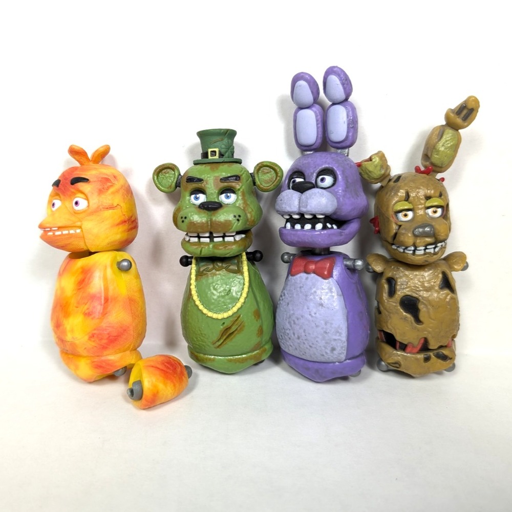 Five Nights at Freddys Action Figure Pieces Parts Chica‎ Bonnie Springtrap